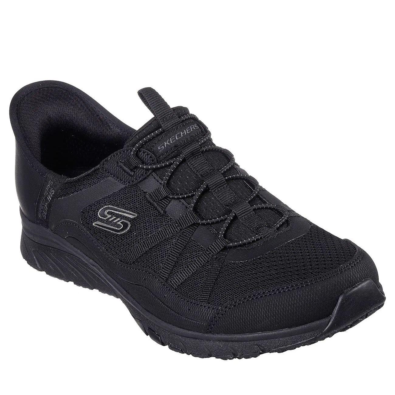 Zapatillas Mujer Skechers Leisurely Slips-In Negro104289-BBK-2