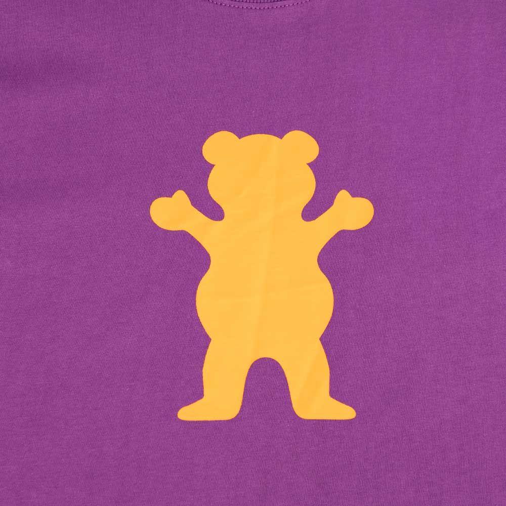 Polera Hombre Grizzly Griptape OG Bear Morado-1