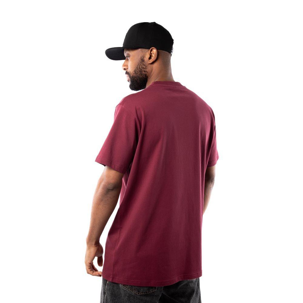 Polera Hombre Grizzly Griptape Embroidered OG Bear Burgundy-4