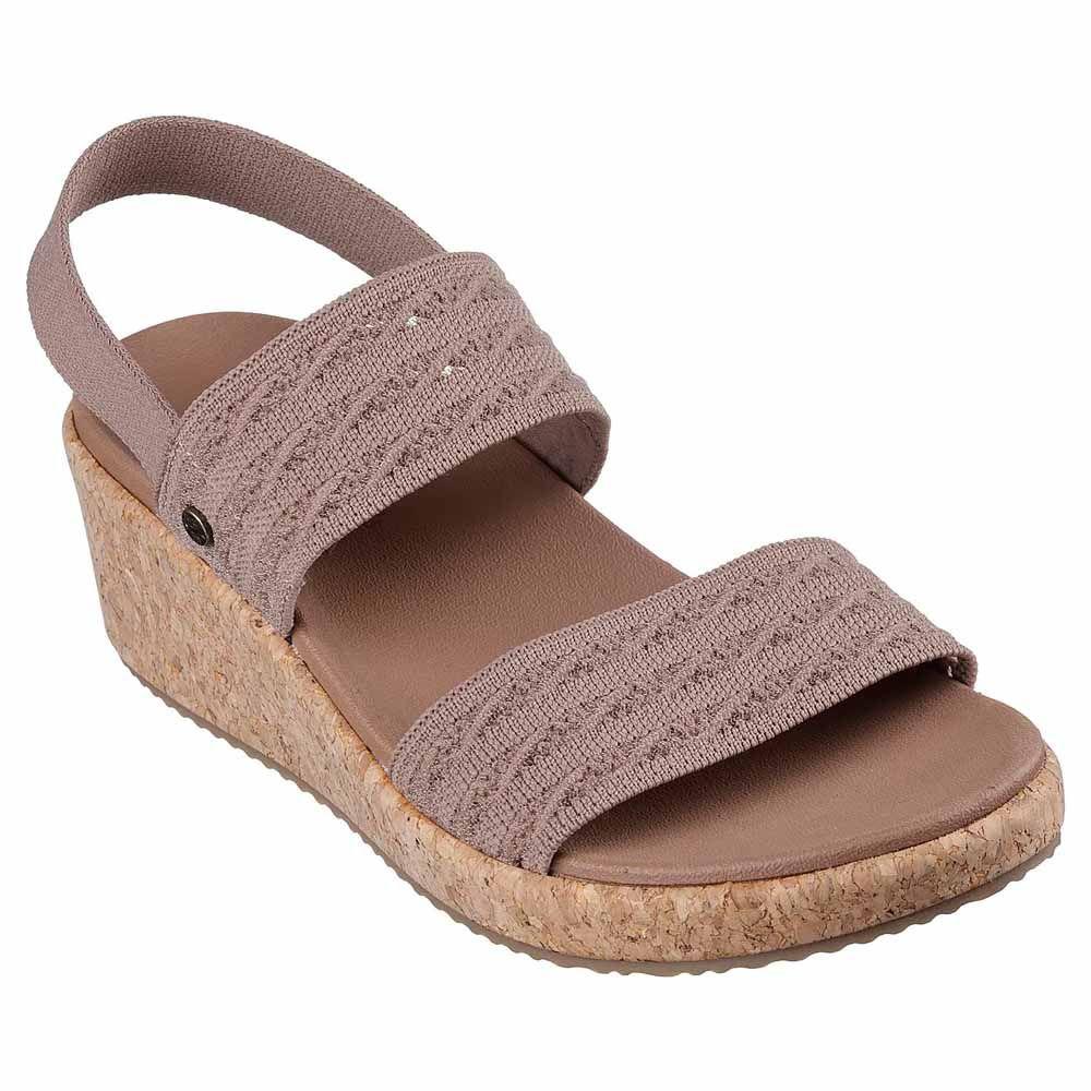 Sandalias Urbanas Mujer Skechers Arch Fit Beverlee‑Mesh On You Café-0