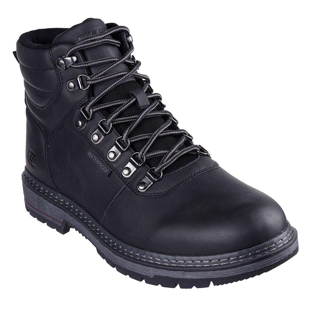 Bototo Waterproof Hombre Skechers Corado - Jaxx Negro 205232-BLK-2