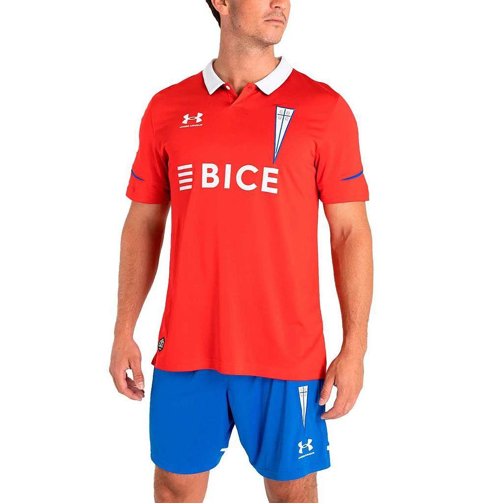 Camiseta Réplica UC Hombre visita Rojo 23 Under Armour-0
