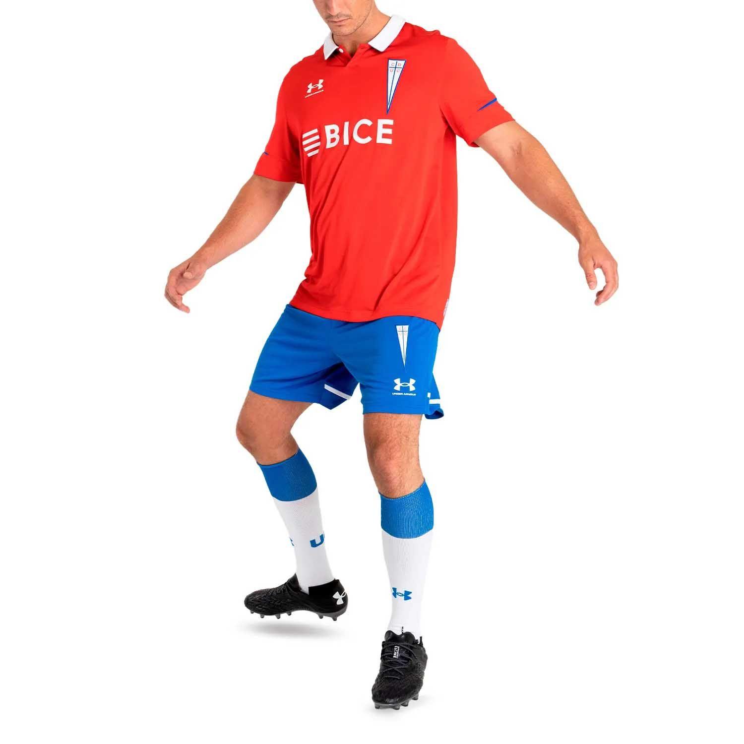 Camiseta Réplica UC Hombre visita Rojo 23 Under Armour-3