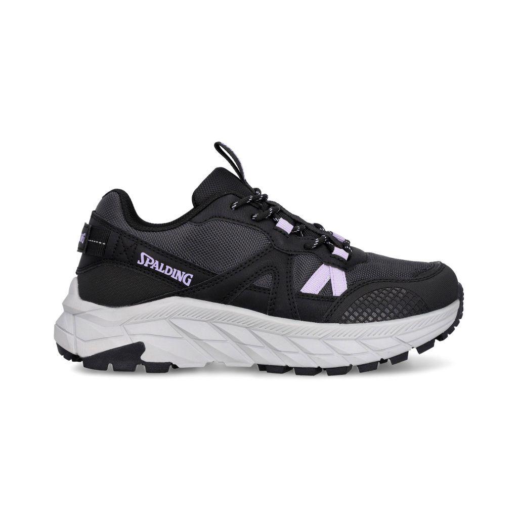 Zapatillas Outdoor Mujer Cliff Negro Gris Spalding-0