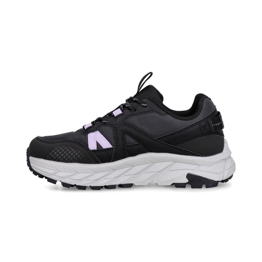 Zapatillas Outdoor Mujer Cliff Negro Gris Spalding-1