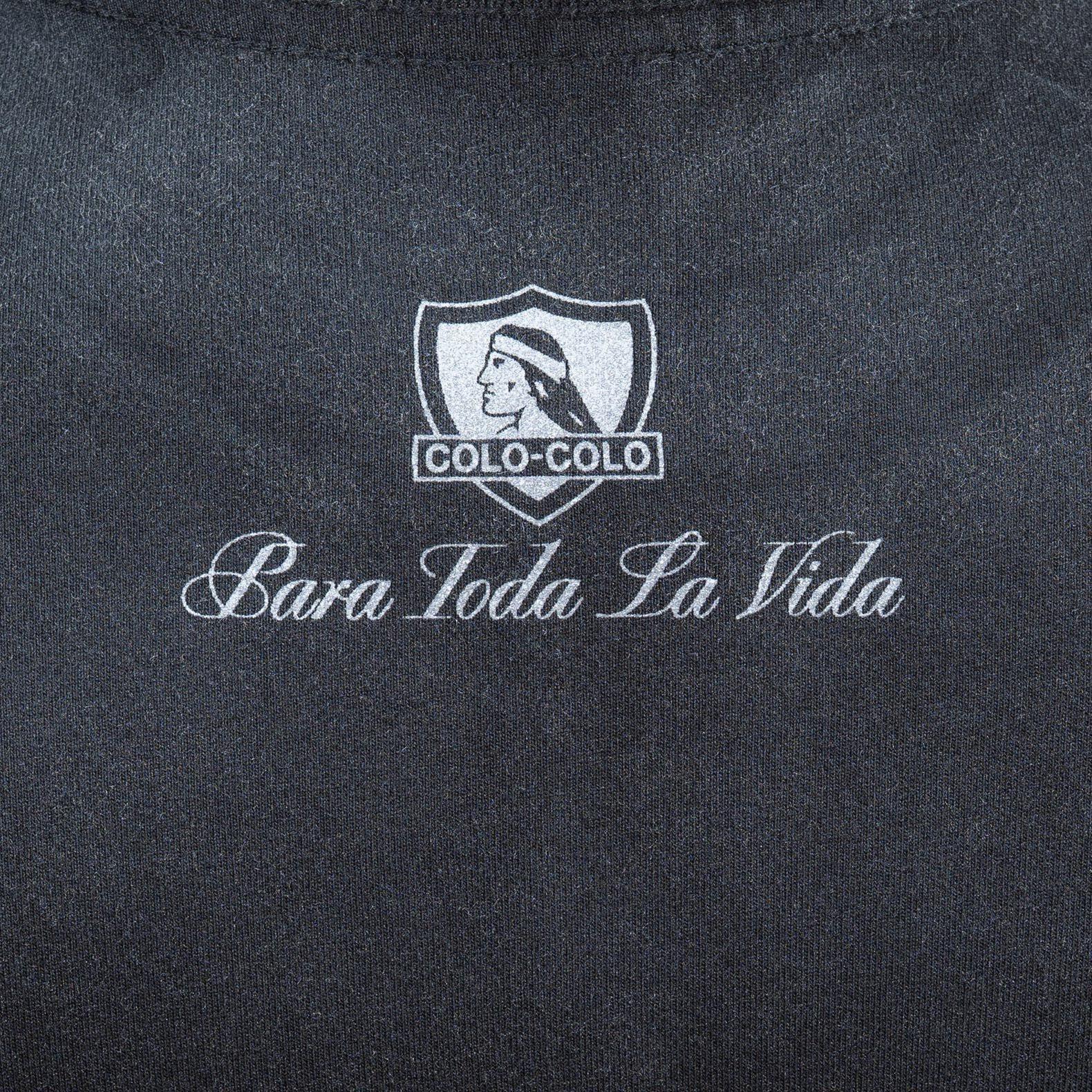 Polera Hombre Colo Colo Oversize "Para Toda la Vida" Negro-3