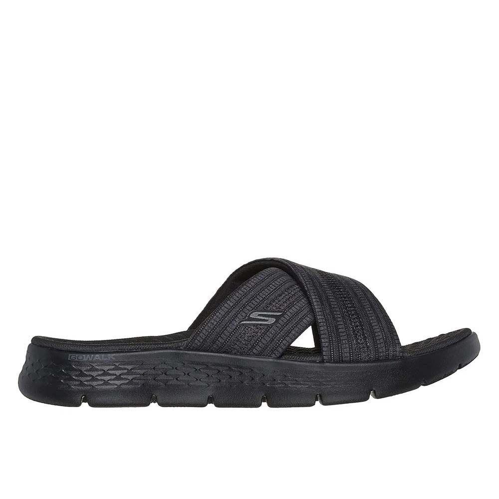 Sandalias Urbanas Mujer Skechers Go Walk Flex Sandal Negro-2