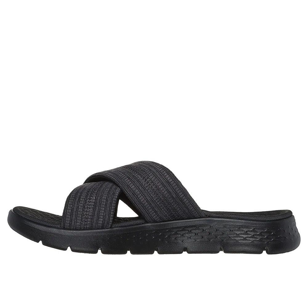 Sandalias Urbanas Mujer Skechers Go Walk Flex Sandal Negro-3