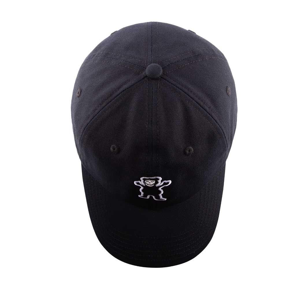 Gorro Dad Hat Curve Static Black Grizzly-3