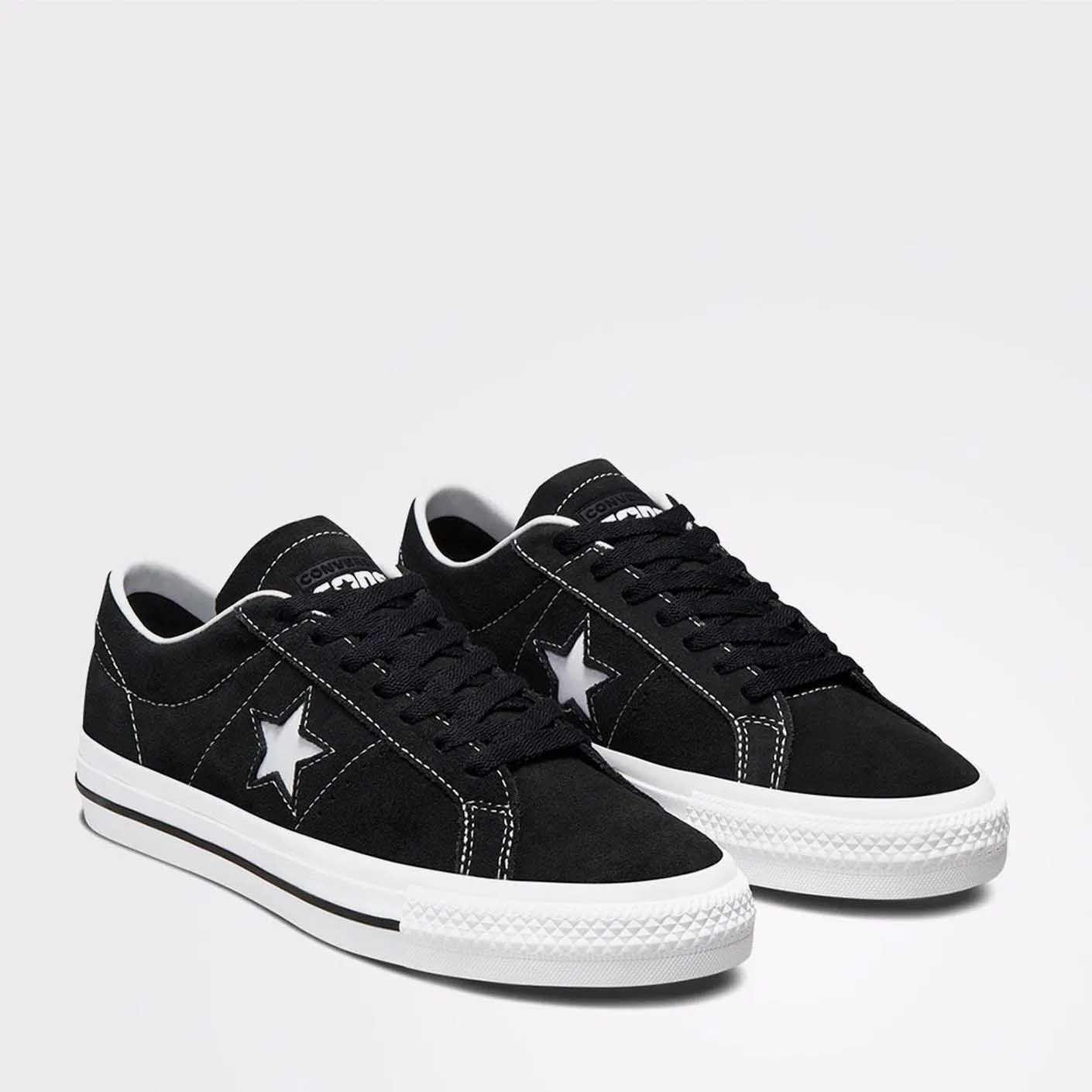 Zapatillas Converse Skate Cons One Star Pro Unisex Negro-2