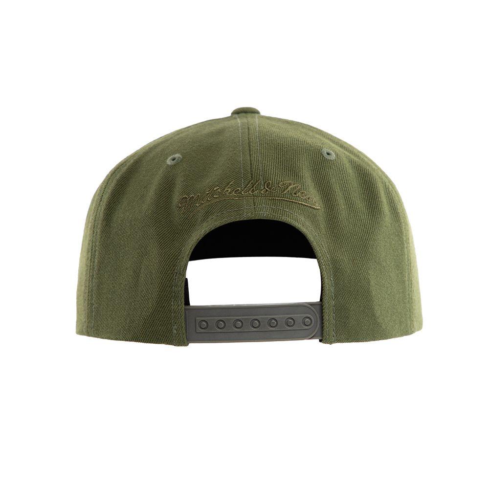 Gorro Chicago Bulls Leather Verde Mitchell And Ness-3