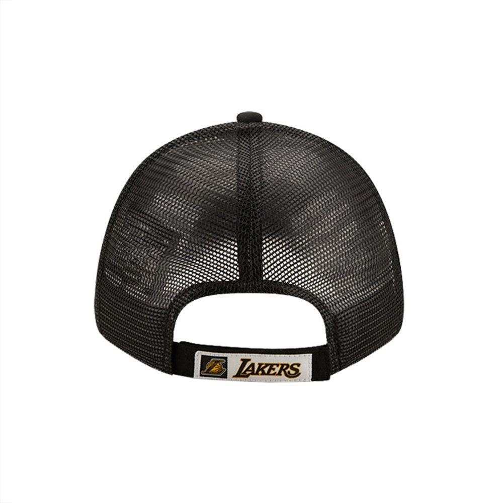 Gorro Jockey Curvo Trucker Los Angeles Lakers Negro 9Forty New Era-2