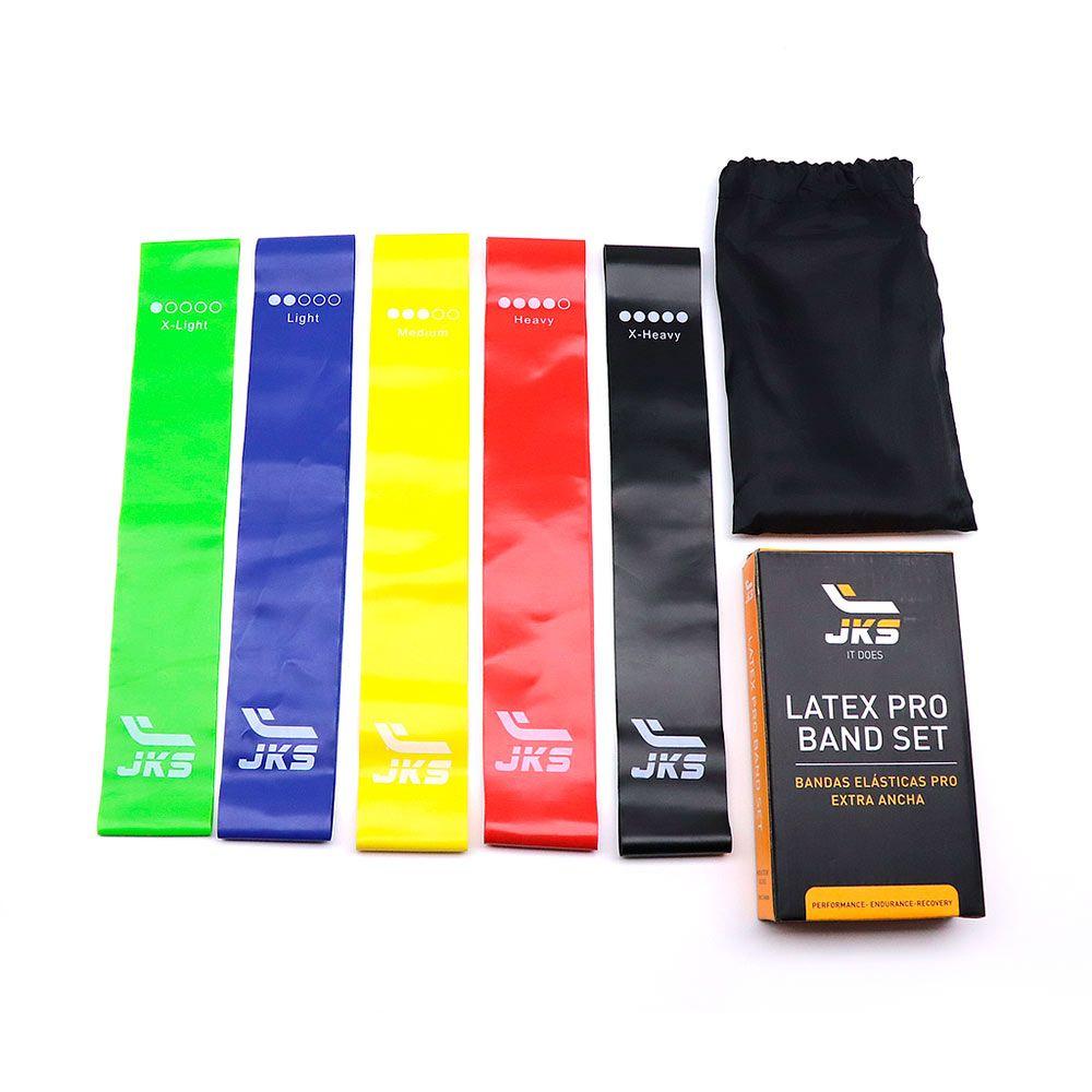 Bandas Elasticas Jks Latex Pro 5 Resistencias Jks-0