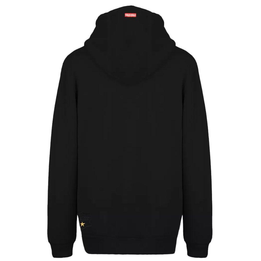 Poleron De Hombre Colo Colo Roses Urbano Negro-1
