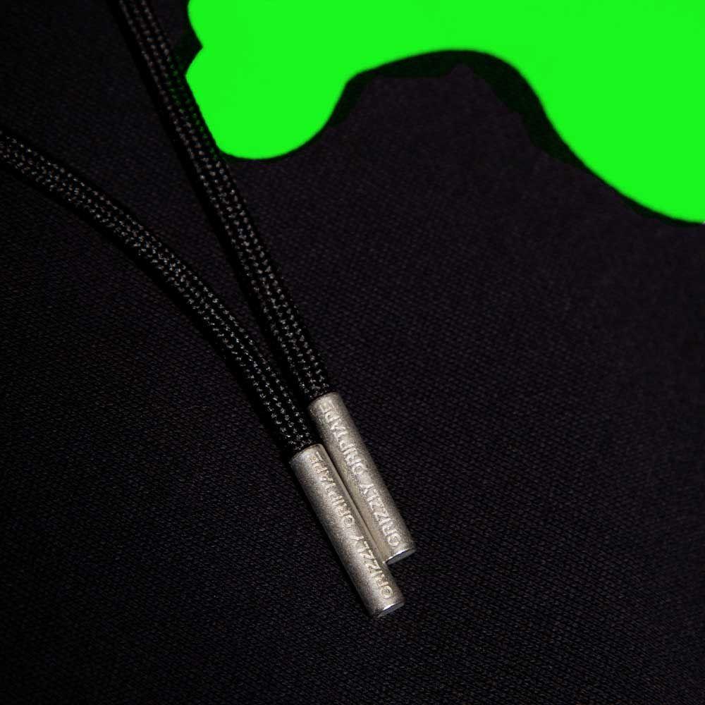 Polerón Hombre Grizzly Griptape OG Bear Negro Verde-3