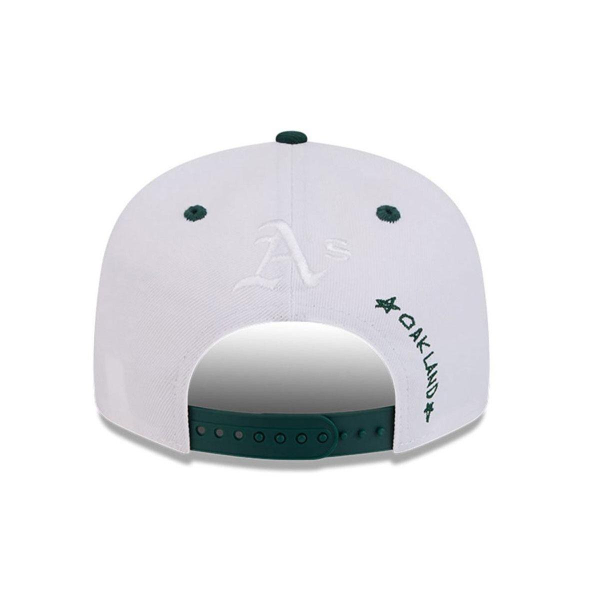 Jockey New Era Official Doodles MLB Oakland Athletics White-5
