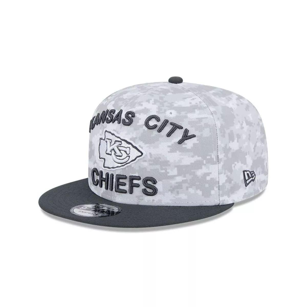 Gorra New Era 9FIFTY Chiefs NFL Salute to Service Charcoal-2