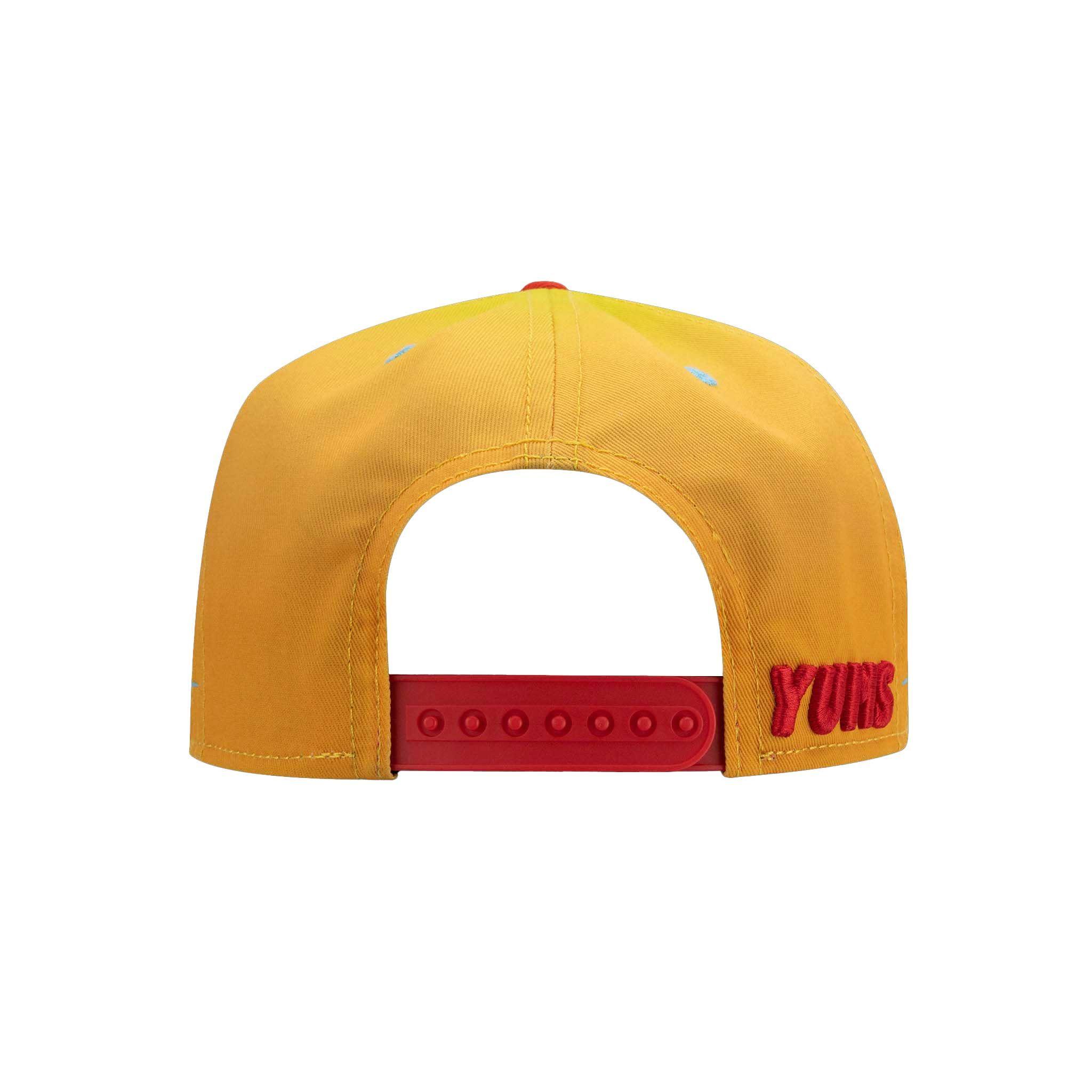 Jockey Snapback Visera Plana Flow N Go Cyan-Yellow-Red Yums-2