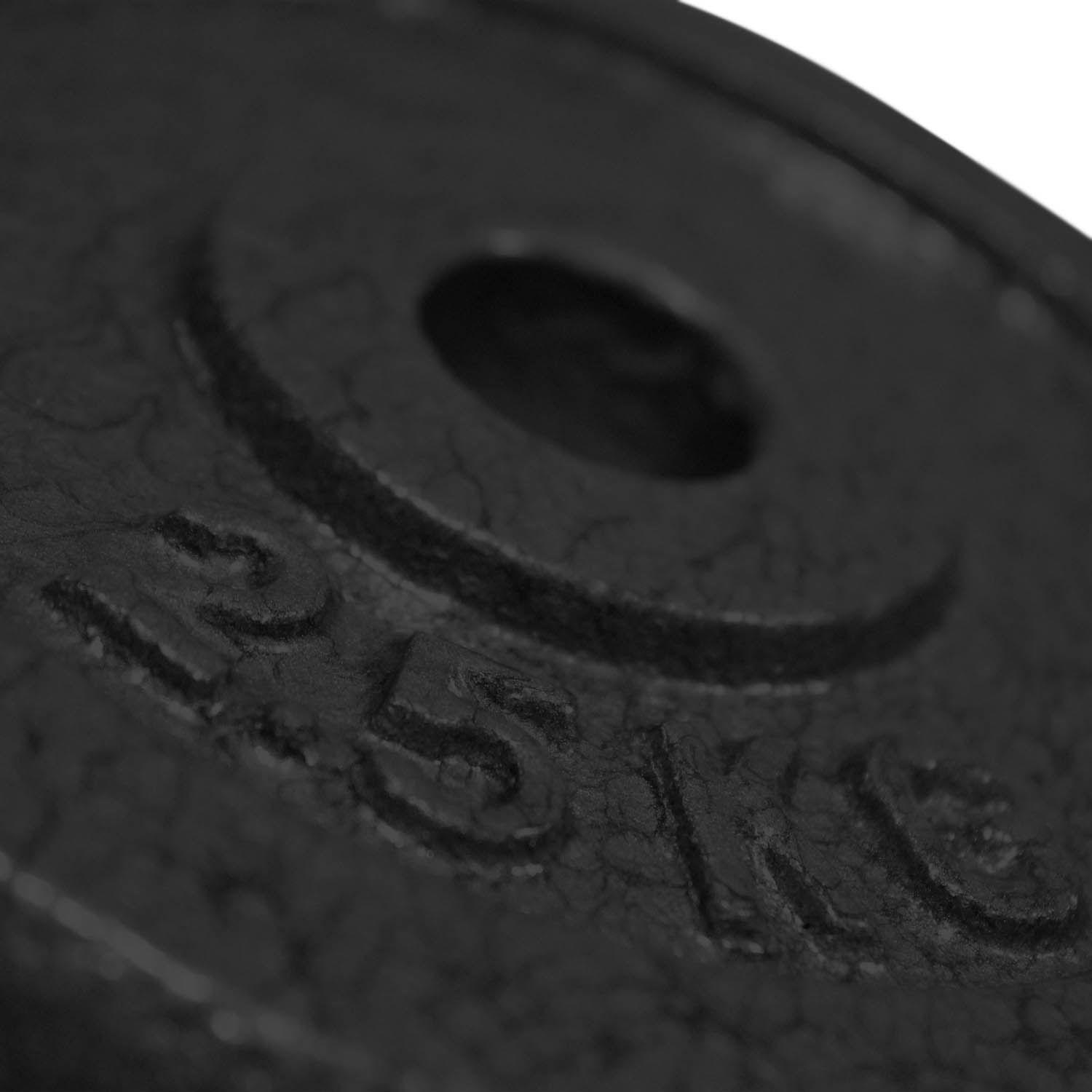 Disco acero 2.5kg negro-1