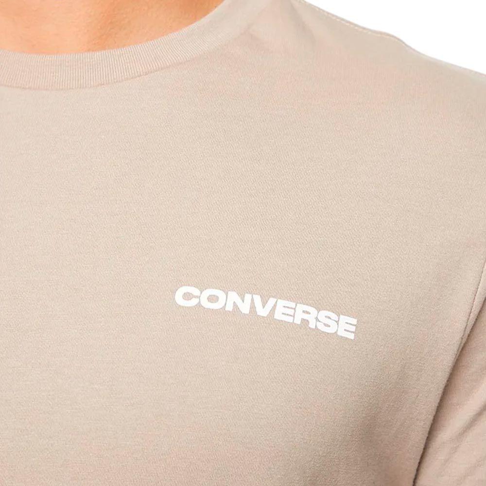 Polera Hombre Chest Converse Beige-3