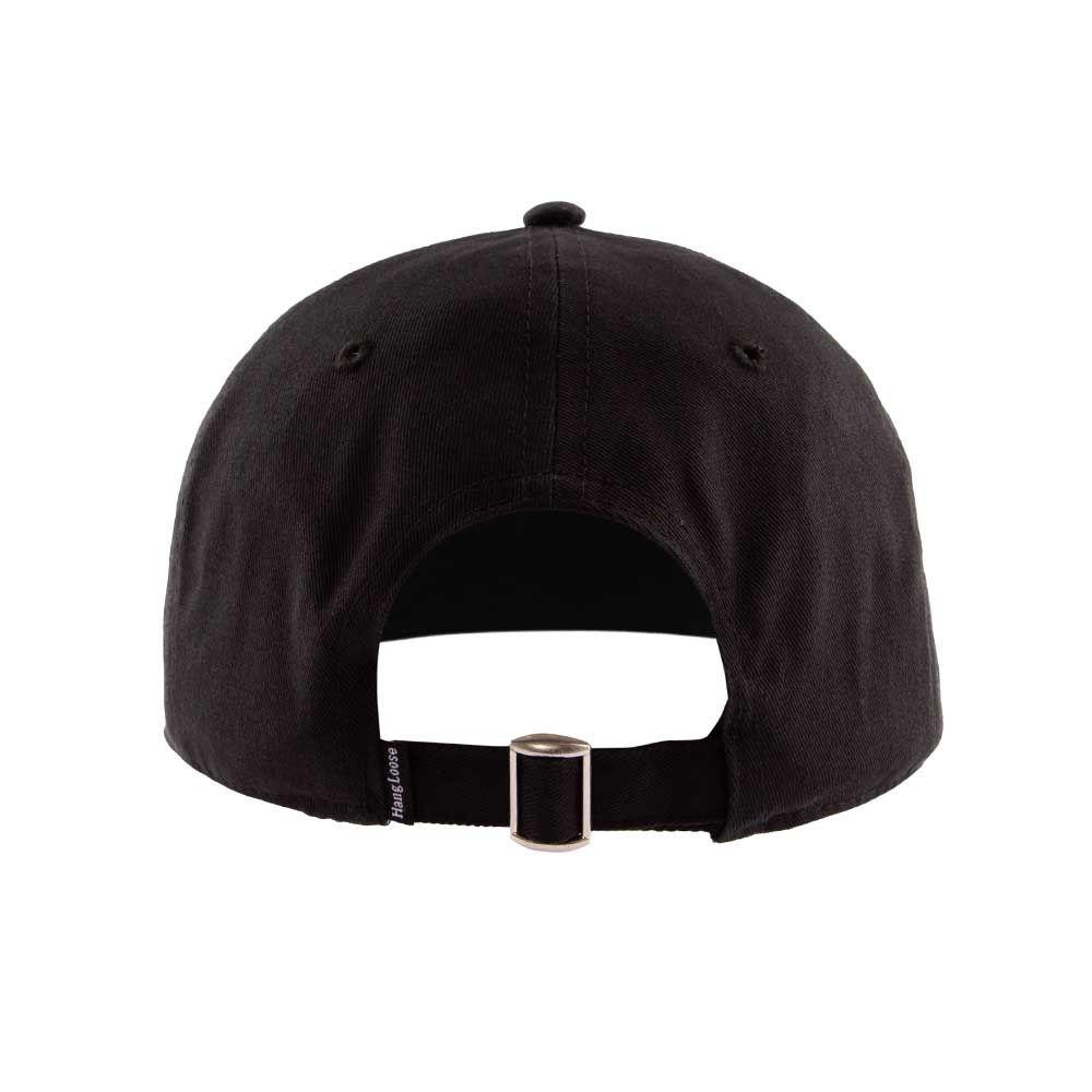 Jockey Gorro Hombre Curvo Negro Hang Loose-3