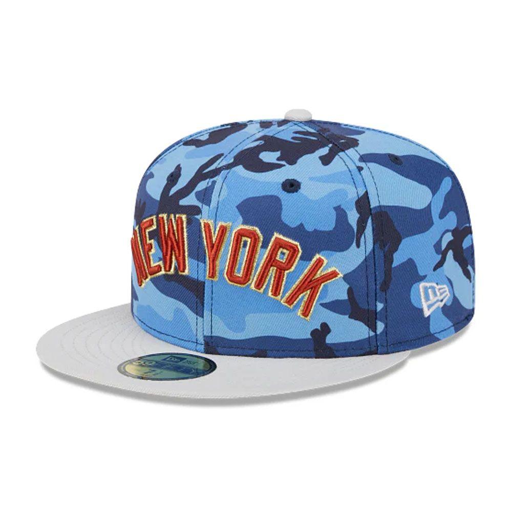 Gorro New Era 59fifty MLB New York Yankees Urban Blue Camo-2