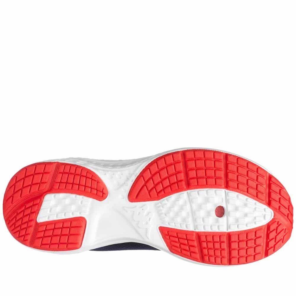 Zapatilla Urbana Niño Kappa Glinch Logo Azul Rojo Turquesa-5