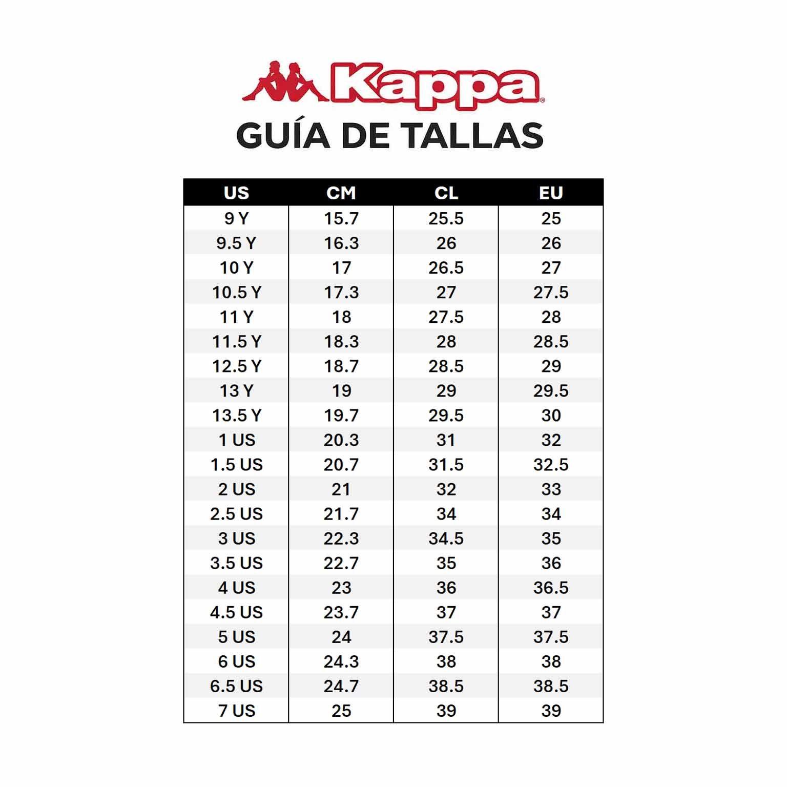 Zapatilla Urbana Niño Kappa Glinch Logo Azul Rojo Turquesa-6