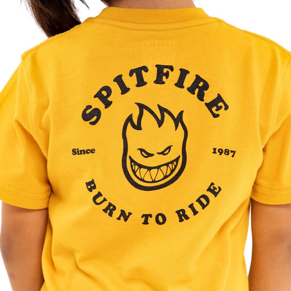Polera Infantil 360 Flip Amarillo Spitfire-5