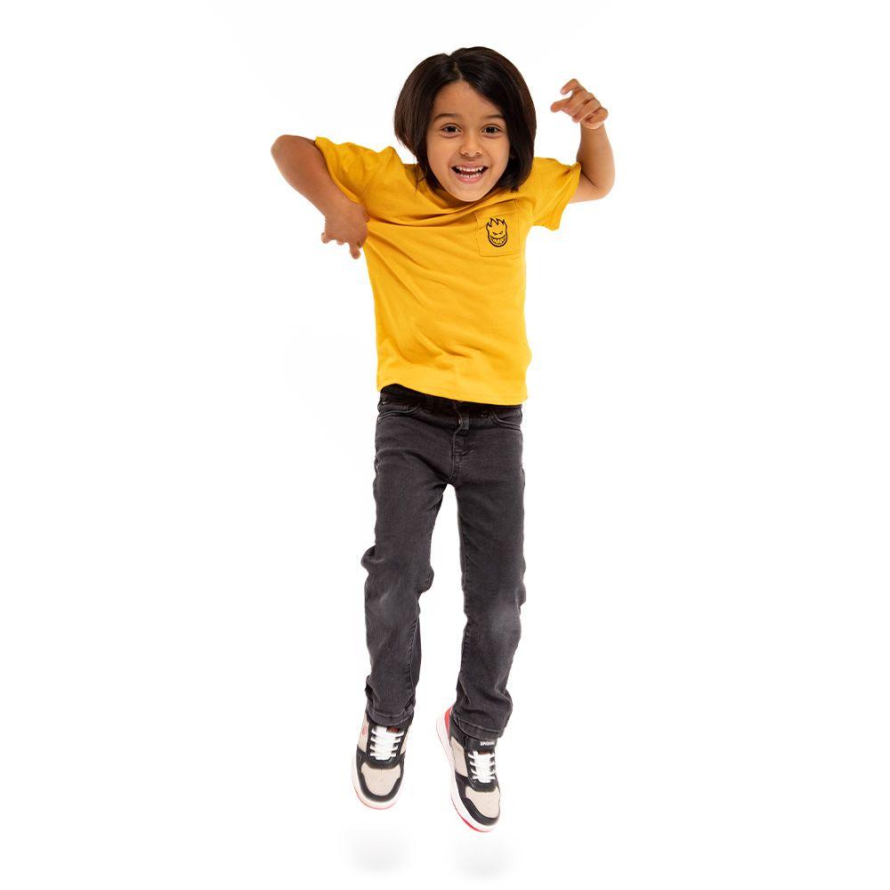Polera Infantil 360 Flip Amarillo Spitfire-6