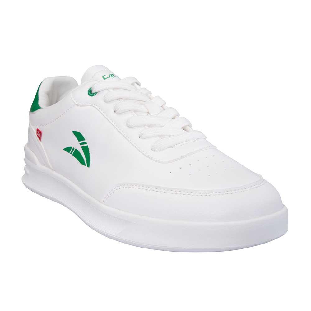 Zapatillas Urbanas Foret Hombre Blanco Verde Cac1ke-3
