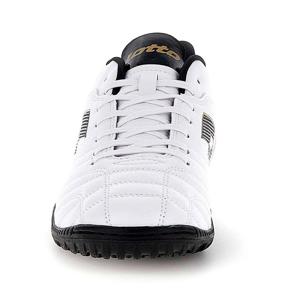 Zapato de Baby Futbol Hombre Lotto - Stadio 705 TF Blanco Negro-2