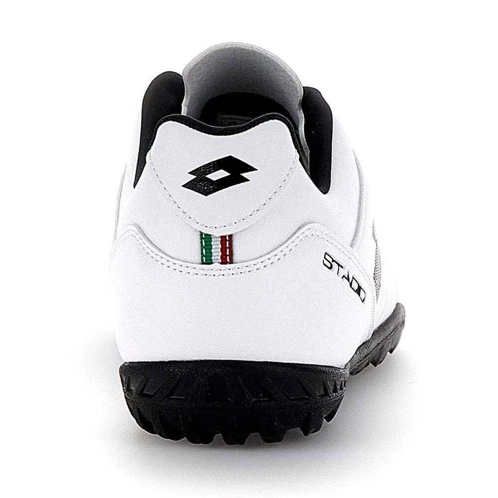 Zapato de Baby Futbol Hombre Lotto - Stadio 705 TF Blanco Negro-3