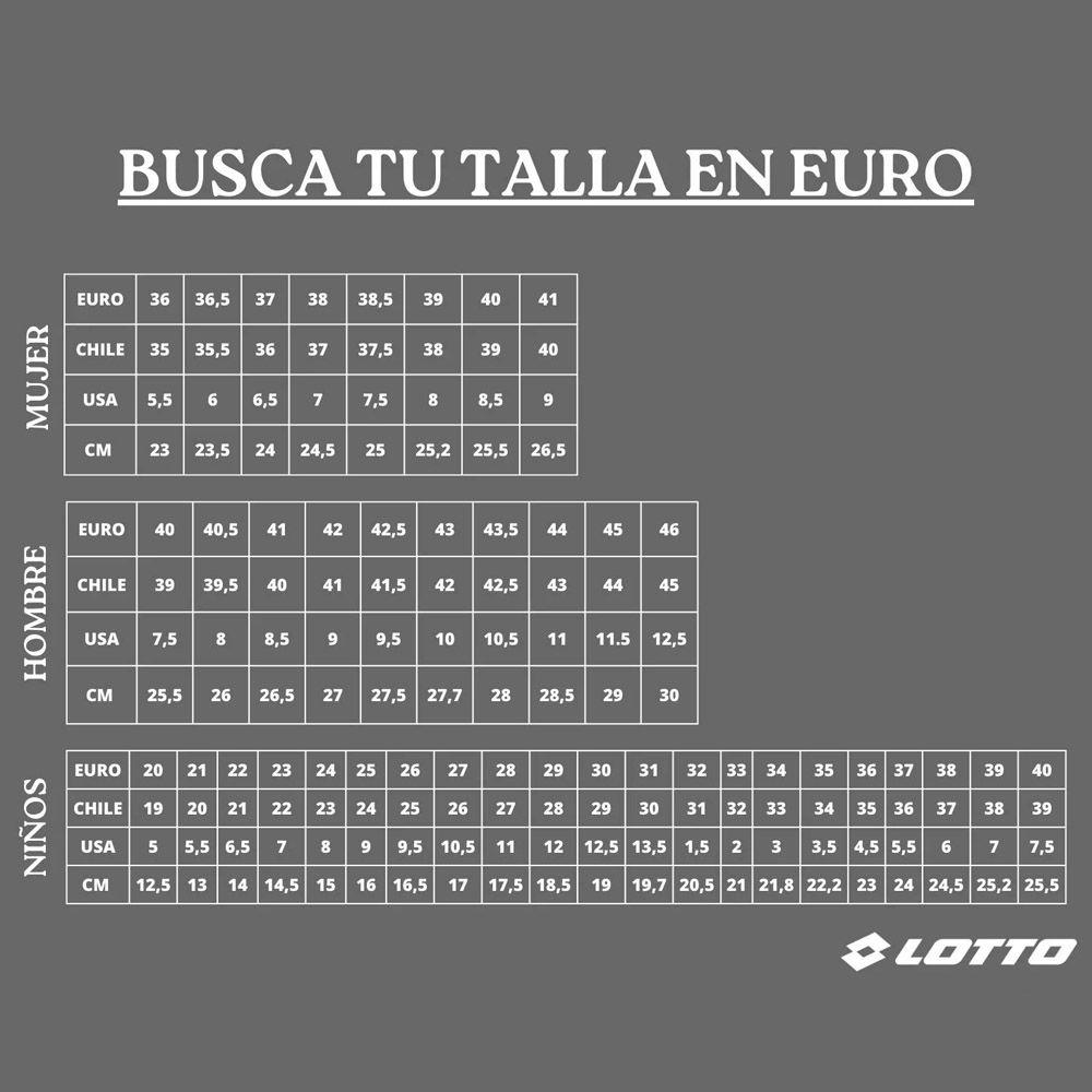 Zapato de Baby Futbol Hombre Lotto - Stadio 705 TF Blanco Negro-6