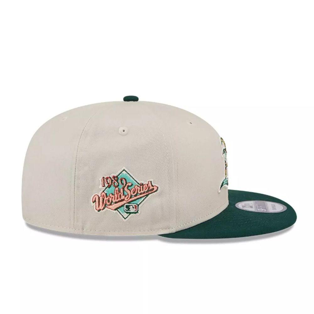 Jockey New Era Floral Fill MLB Oakland Athletics Stone-3
