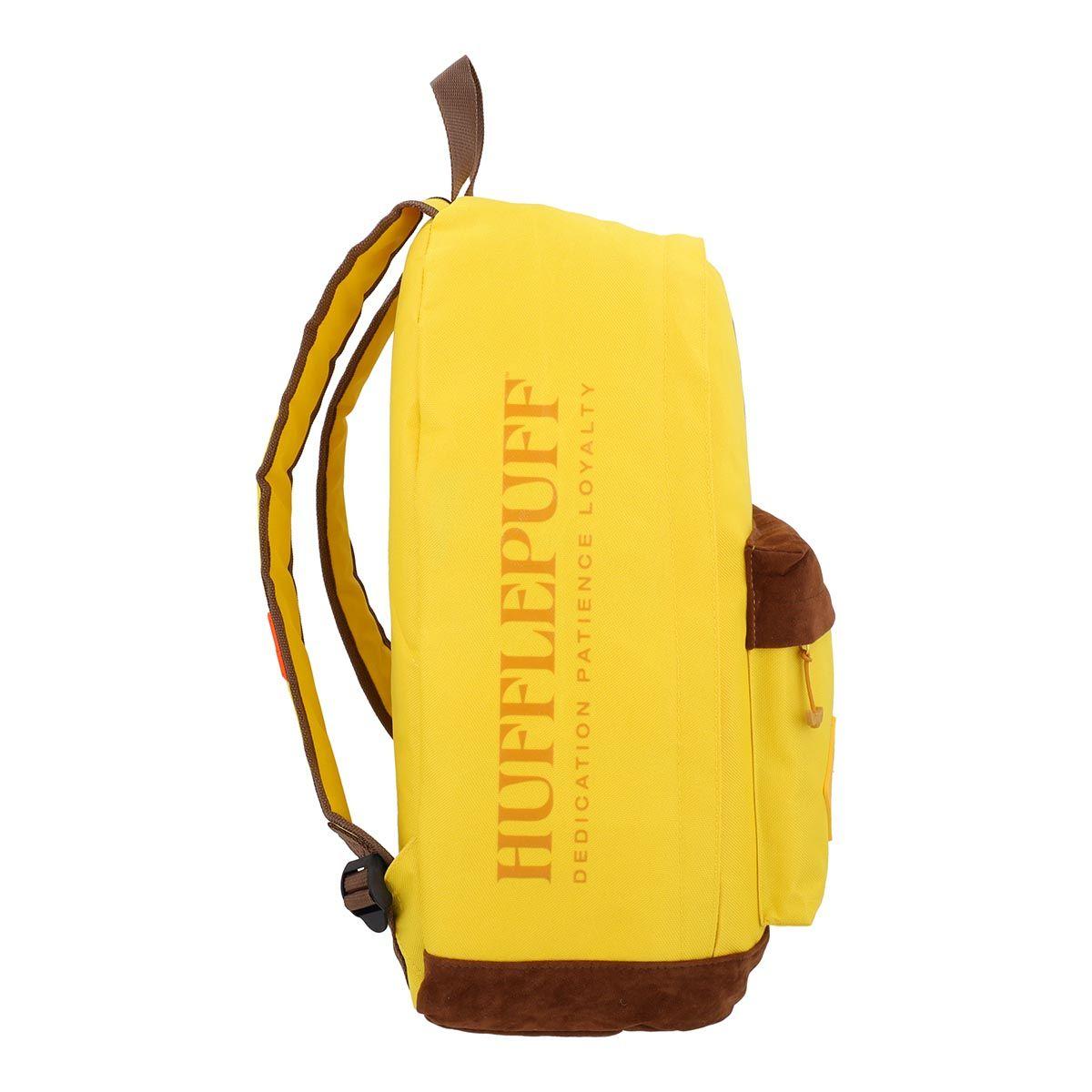 Mochila Hufflepuff Harry Potter Juvenil Amarillo 17L-6