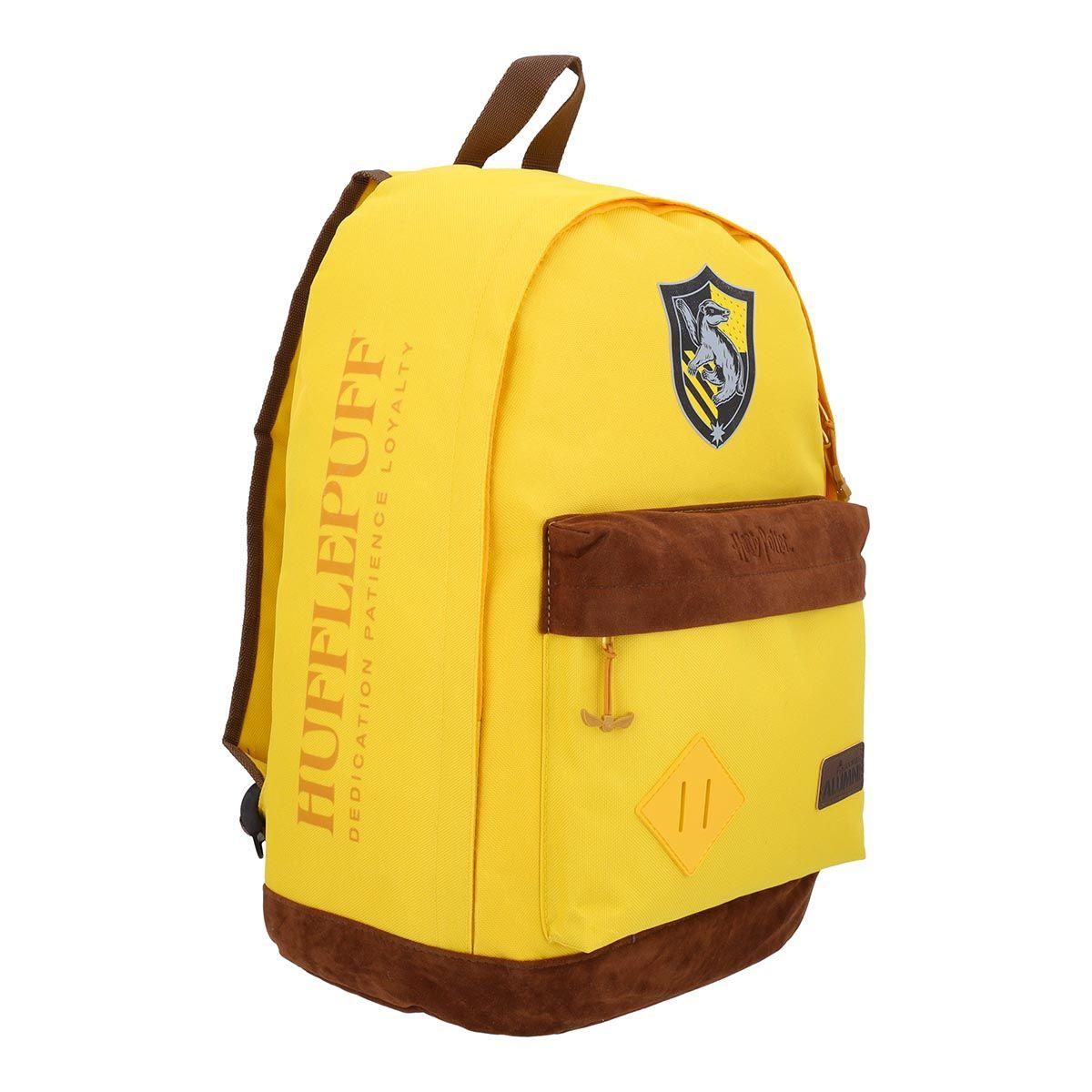 Mochila Hufflepuff Harry Potter Juvenil Amarillo 17L-7