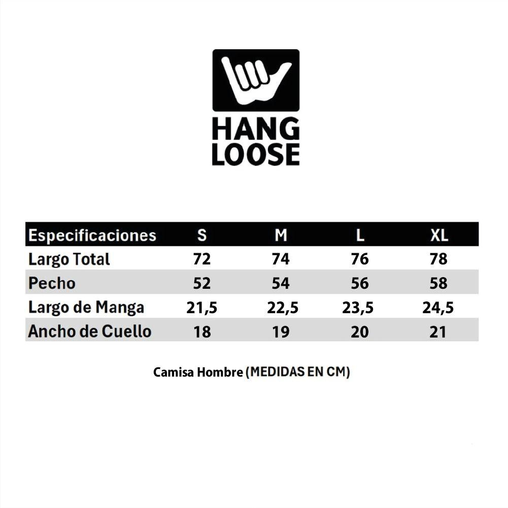 Camisa Guayabera Hombre Florida Cafe Hang Loose-6