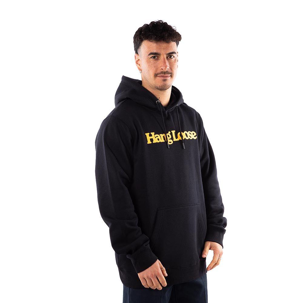 Polerón Hombre Hang Loose Hoodie Black Essencial-2