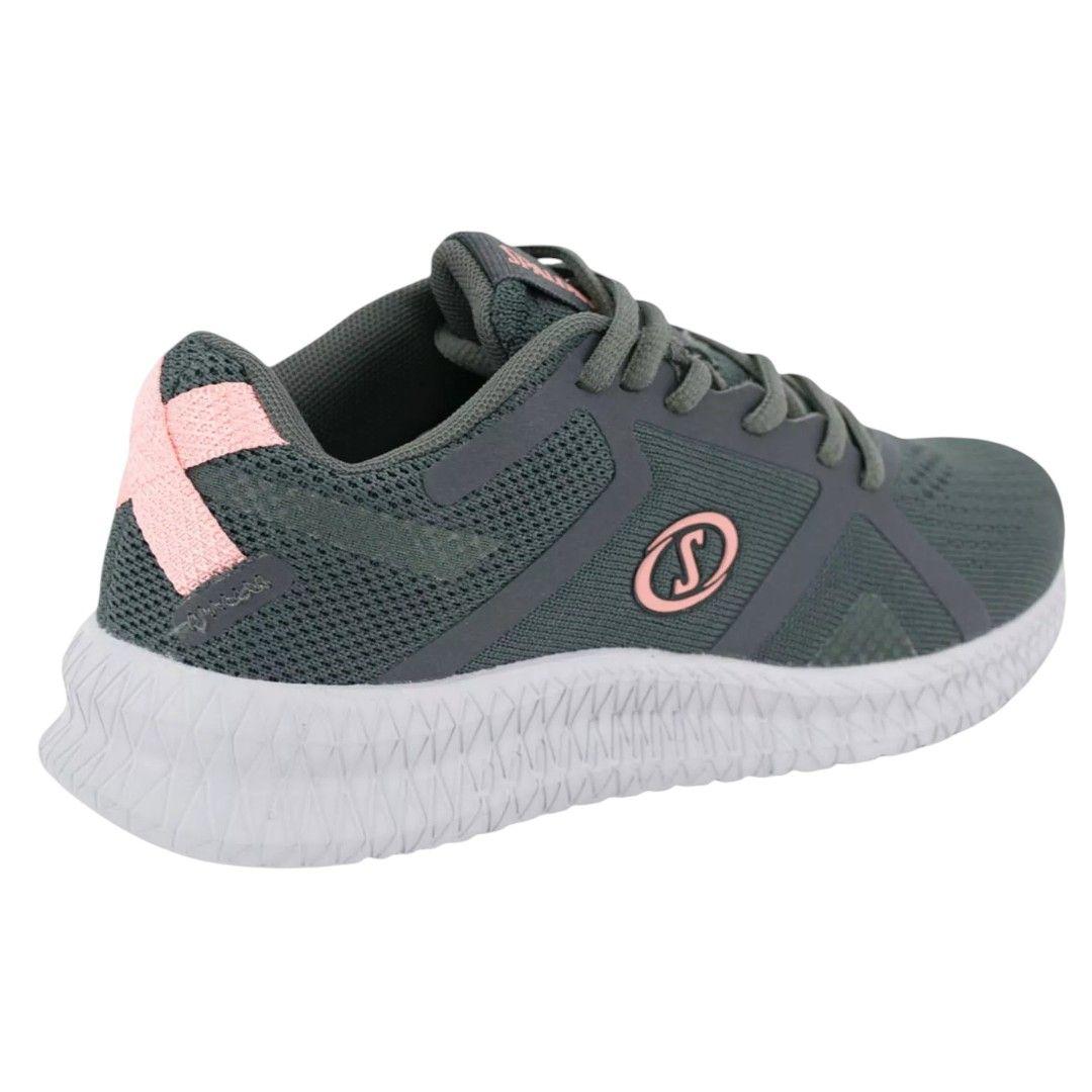 Zapatilla Mujer Urbana Mesh Spalding ZFF2015 Gris-2