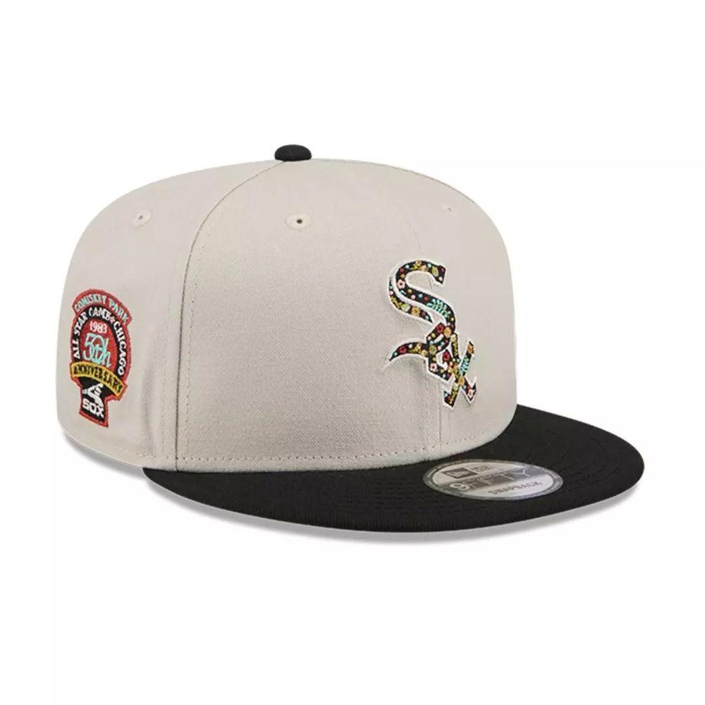 Jockey New Era Floral Fill MLB Chicago White Sox Stone-1