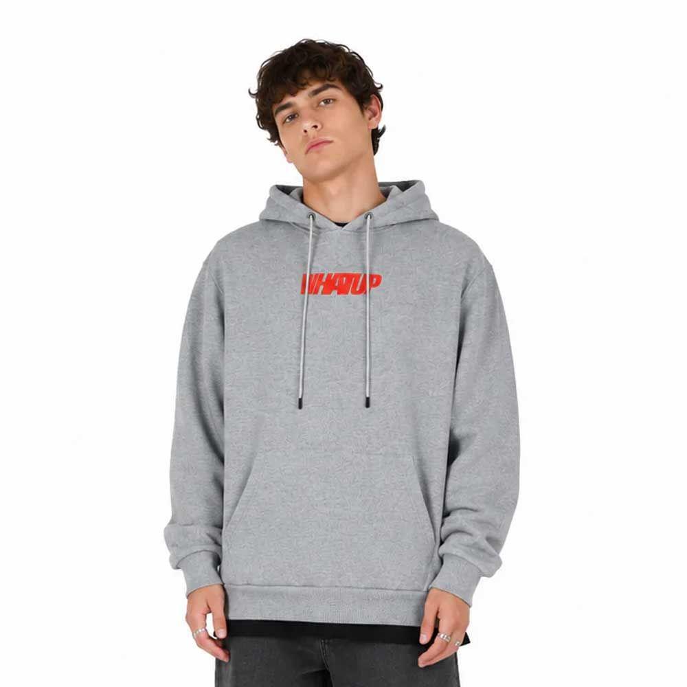 Polerón WhatUp Hombre Hoodie Holy Grey-0