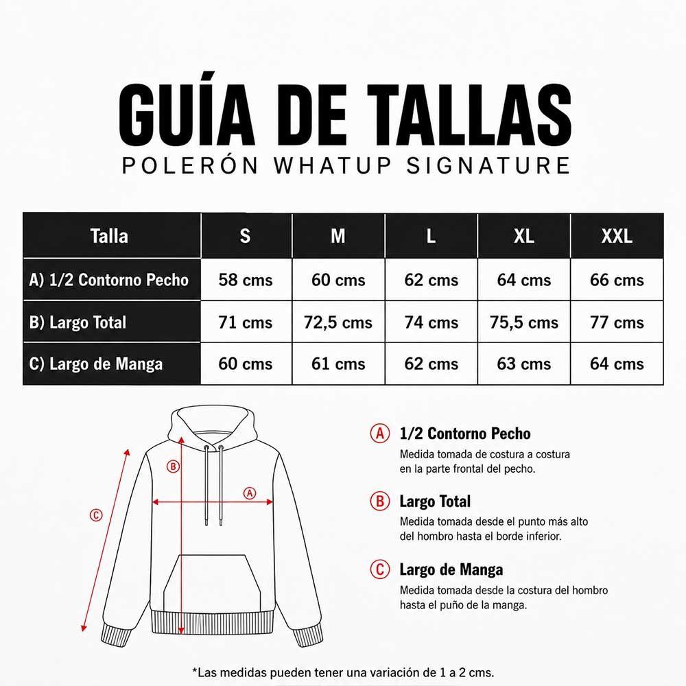 Polerón WhatUp Hombre Hoodie Holy Grey-5
