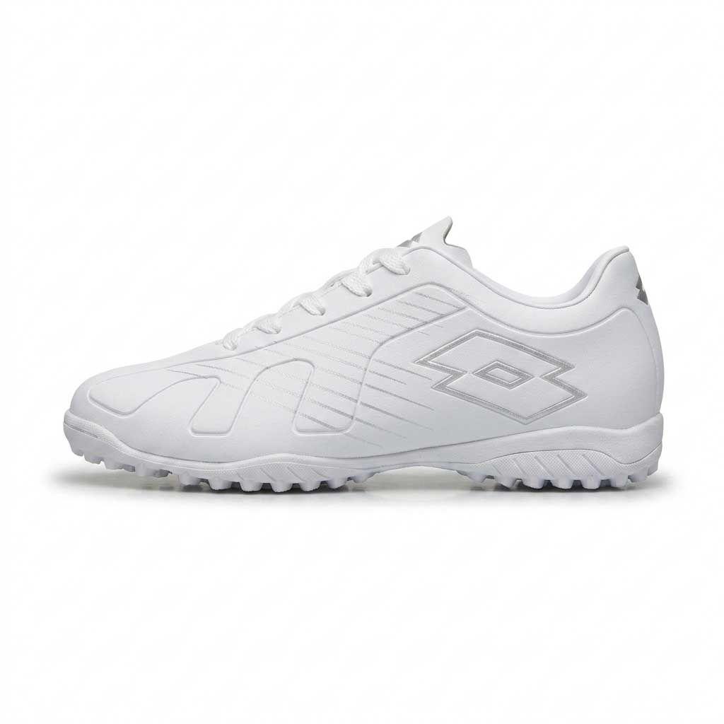 Zapato Baby Fútbol Juvenil Lotto Fiore JR TF Blanco-1
