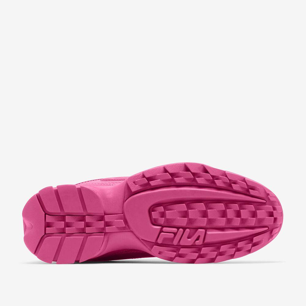 Zapatillas De Mujer Fila Disruptor II Premium Rosado-5
