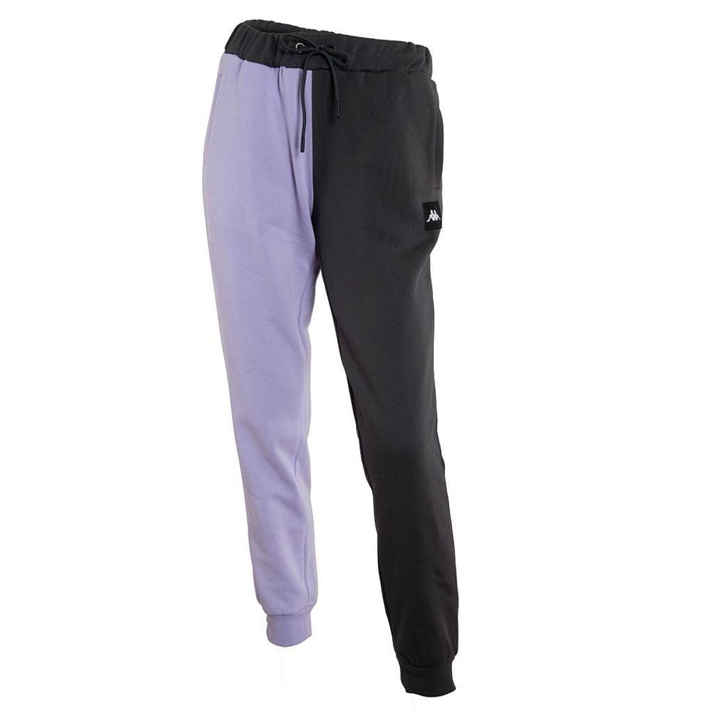 Pantalones Kappa Mujer Dual Lila Negro-0