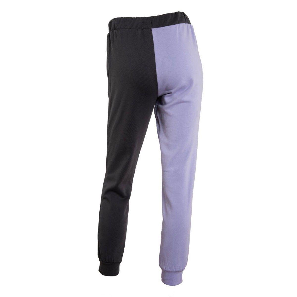 Pantalones Kappa Mujer Dual Lila Negro-3