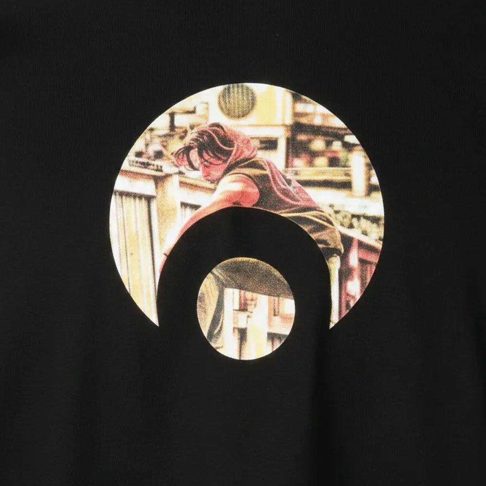Polera Hombre Manga Larga Osiris Swan Negro-1