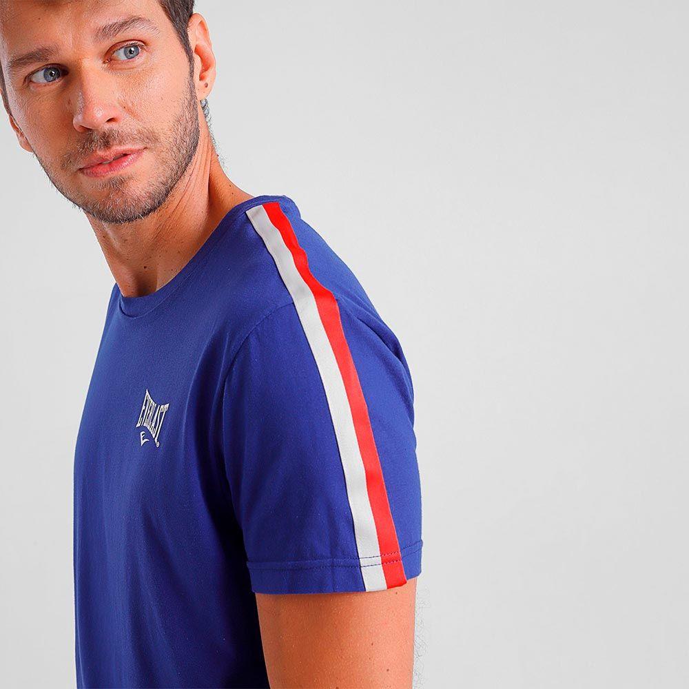 Polera Hombre Algodón Jab Tech Azul Everlast-3