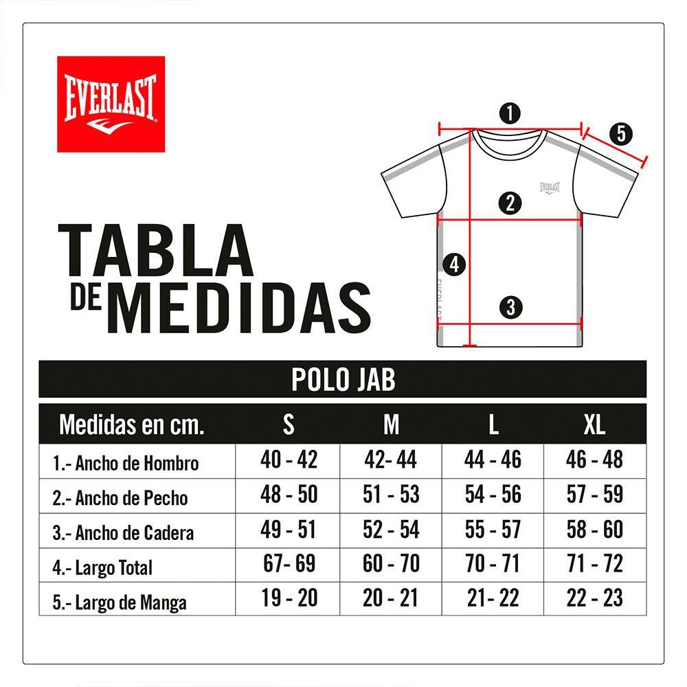Polera Hombre Algodón Jab Tech Azul Everlast-4